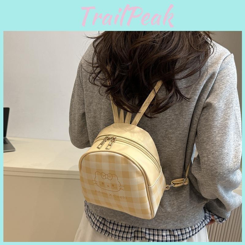 Single Checkered Pattern Shoulder Crossbody Bag Handbag Fashion