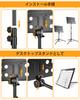 New Bee Folding Music Stand, Adjustable Height (75-148cm), Tripod, with Storage Bag, Black GH03
