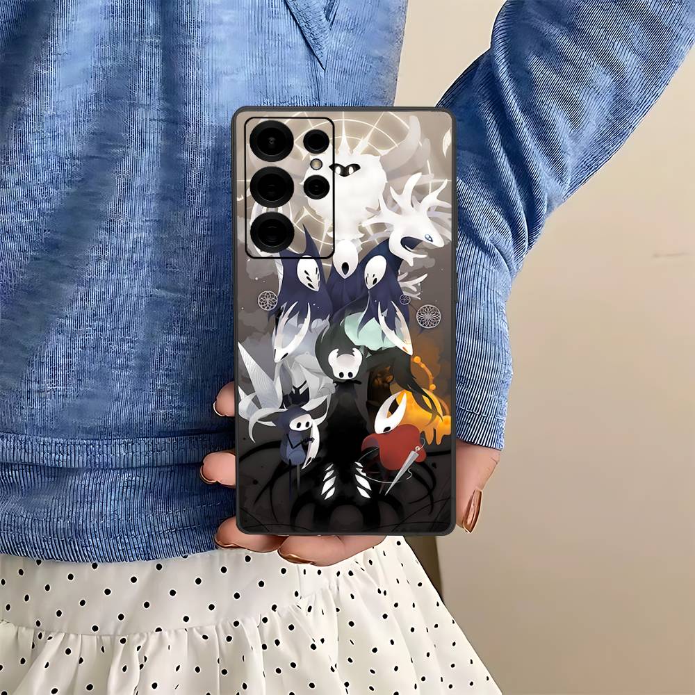 Game H-Hollow K-Knight Phone Case For Samsung S 24 Fe 25 Ultra Plus 20 Lite 21 30 22 23 24 22 Ultra 5G Fundas