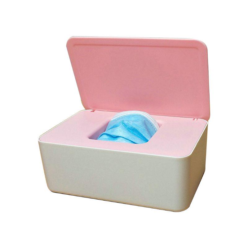 Plastic Wet Wipes Dispenser Tissue Box Container Solid Napkin Holder with Lid Plastic Wet Wipes Dispenser Tissue Box Container Solid Napkin Holder with Lid