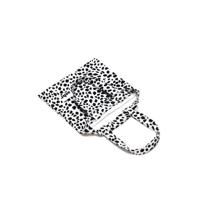 Leopard Marshmallow Mini Bag (White)