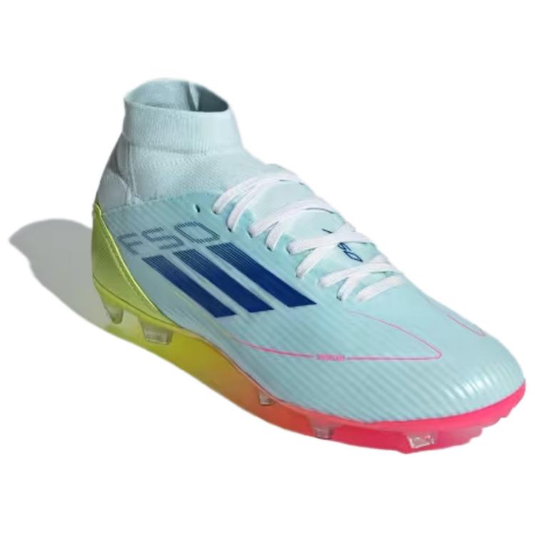Adidas F50 Cushioning Slip Resistant Abrasion Resistant Soccer Shoes Women's Blue IH0192