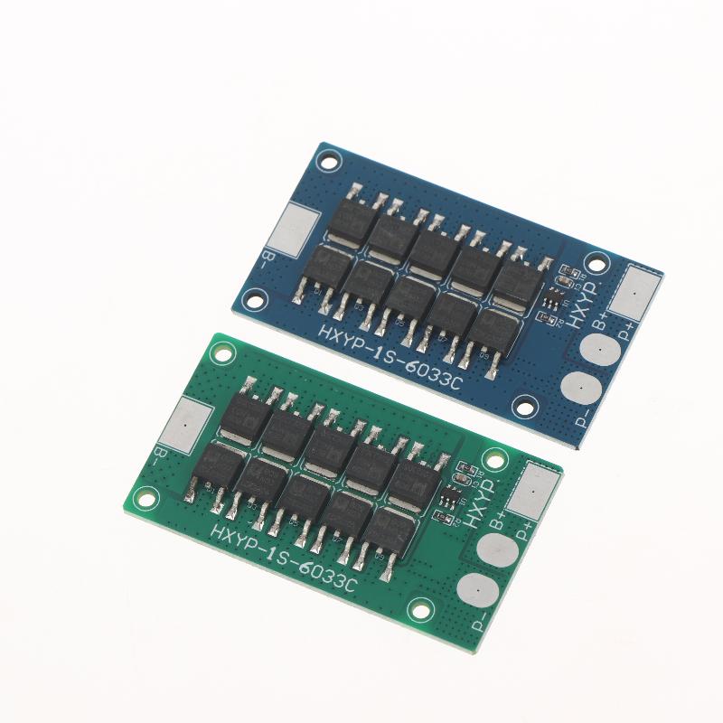 1/5Pcs 1S BMS 30A 3.2V LiFePO4 / 3.7V Lithium Battery Protection Board With 18650 Cell Short-Circuit Overcharge/Over-Discharge+