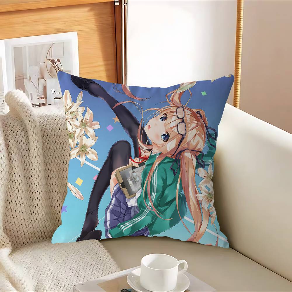 Eri-ri Spencer Sawa-muras Cushion Cover Decorative Pillow Sofa Home Decor Case Pillow Cases