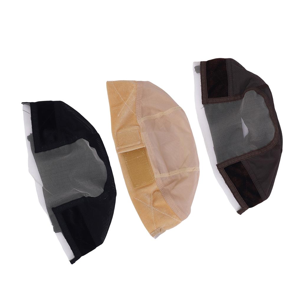 Wig Cap Non Slip Adjustable Multifunctional Widened Lace Design Washable Stretchy Stocking Cap for M