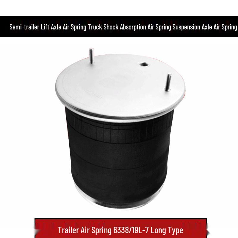 BPW Axle CIMC Trailer Heavy Truck Lift Axle Rubber Air Suspension Shock Absorber