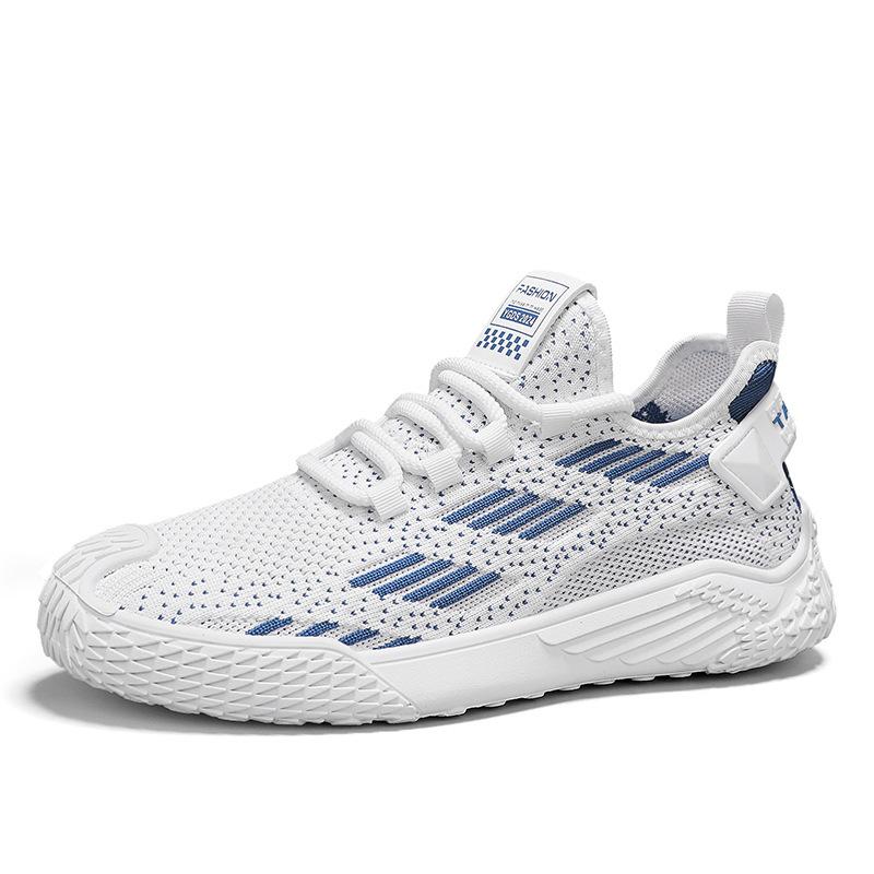 

Men s shoes summer breathable mesh mesh shoes casual running men s height increase black outdoor sports tide shoes one piece 2025 44
