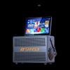 SANSUI Home KTV Audio System with Dual Mics and 17-inch Screen CN Plug (adapter Included)