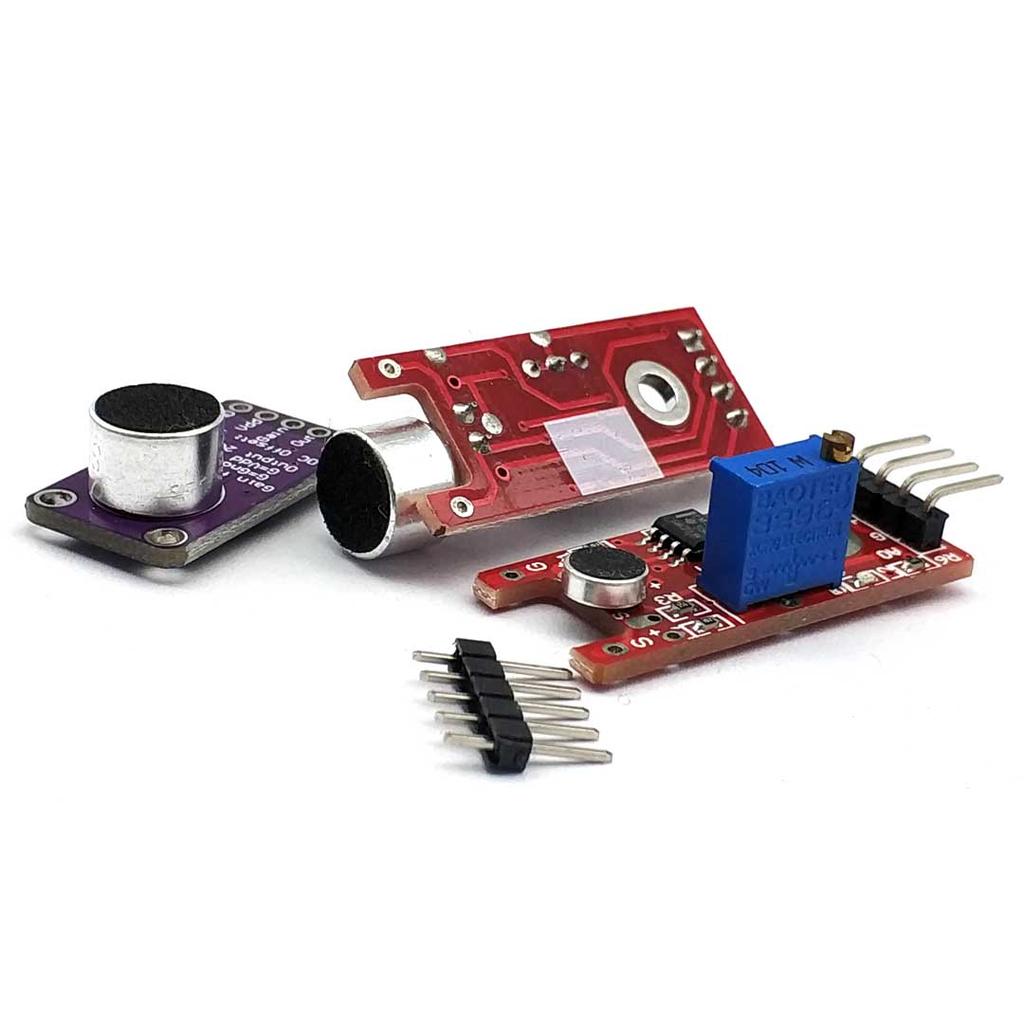 Lydsensormodul Lydkontrollsensor MAX4466 MAX9814 Bryterdeteksjon Vissellydbryter Mikrofonforsterker KY-037