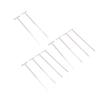 10pcs Plant Labels 304 Stainless Steel Water Proof Reusable Plant Nursery Tags with Pen for Vegetables Flower
