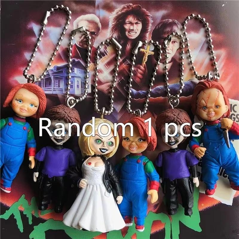 

Фигурка-призрак из ПВХ, брелок для ключей, украшение рабочего стола, подвеска-модель, идеальный подарок на Хэллоуин.