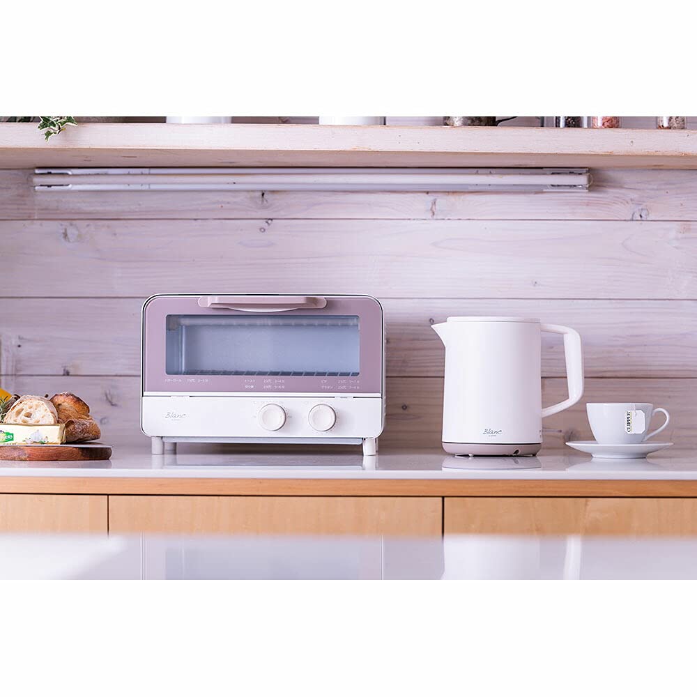 dretec Electric Kettle, 1.0L, White, Dretec Blanc, PO-366WT