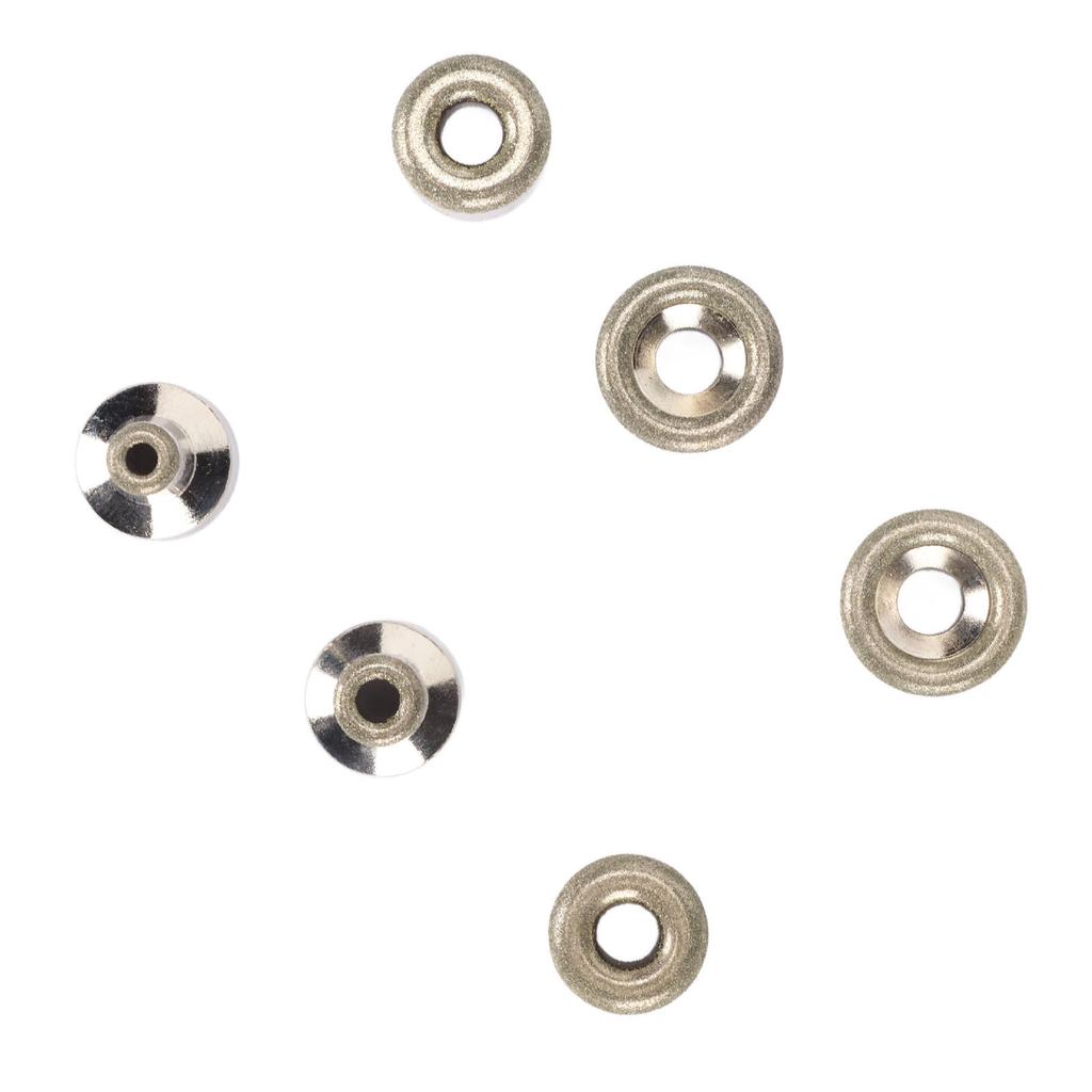 6pcs Microdermabrasion Replacement Tip Universal Skin Care Exfoliation Face Microdermabrasion Tip for Hand Foot