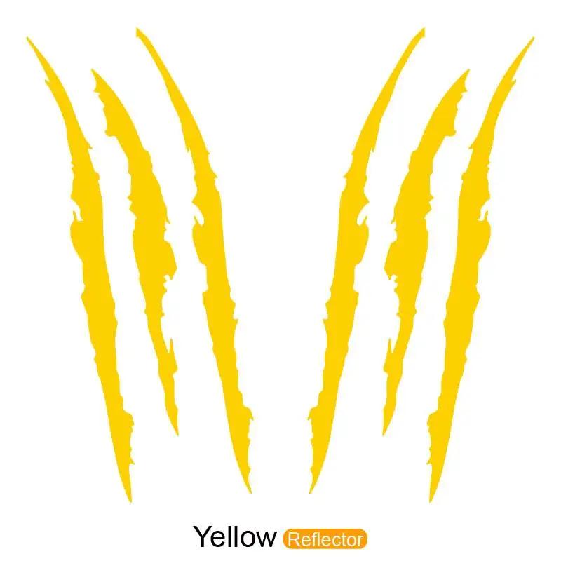 Car Sticker Reflective Monster Claw Scratch Stripe Marks Headlight Decal Auto Exterior Waterproof Vinyl Decal Car Accessories