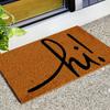 Imitation Coconut Palm Entry Silk Ring Doormat Entrance Entrance Door Foot Pad Non-Slip Floor Mat Pvc Household Carpet Mat