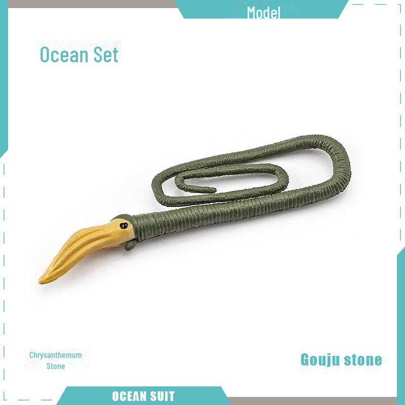 Marine Animal Model Set: Shark, Turtle, Dolphin, Whale, Penguin, Crab, and Seabed Creatures