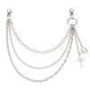 Sexy Pants Chain For Dancers Punk Eboy Summer Jeans Side Punk Chain