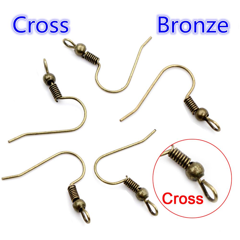 Pcs Ear Hook Jewelry 100 Accessories 20x17mm For Diy Handmade Earrings