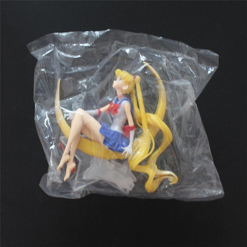 Çizgi Film Anime Sailor Moon Tsukino Aksiyon Figürü Kanatlı Oyuncak Bebek Pasta Süsü Koleksiyon Model Kız Çocuk Hediye Oyuncak
