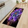 Cool Flower Pattern Sand Wardrobe Shoe Cabinet Long Floor Mat