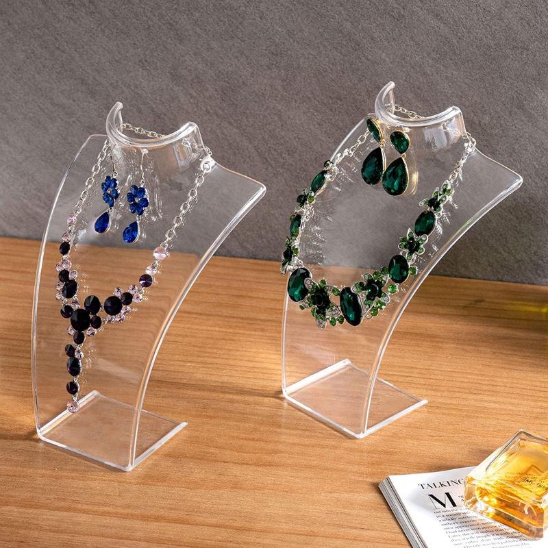 Sieraden Ketting Display Stand & Oorbellen Houder Etalagepop