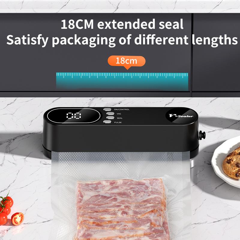Vacuum Packaging Machine for Food Wireless Vacuum Sealer USB Rechargeable Household Mini Portable Food Vacuum Sealing Machine