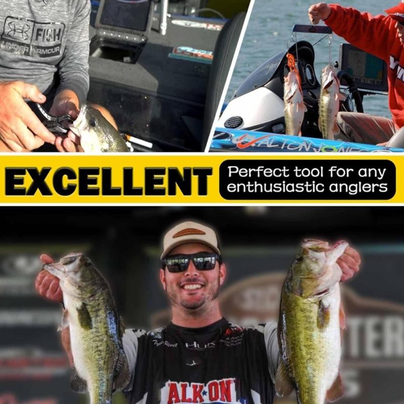 Portable Fish Control Clamps Fishing Pliers Nonslip Handle Plastic Fishing Pliers Fishes Lip Gripper Control Tool