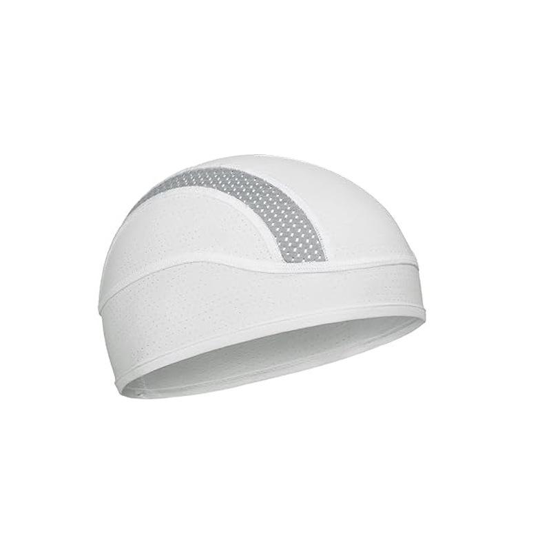 Cappello scheletro berretto piatto cappello in rete traspirante adatto per uomo e donna per fitness ciclismo, fodere per caschi da corsa e sotto cappelli
