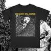 Death in June DI6 Rule Of Thirds schwarzes schweres Baumwoll-Kurzarm-T-Shirt