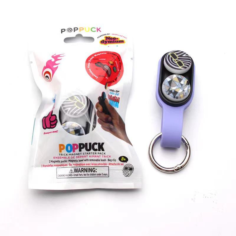 Elastic Magnetic Stress Relief Keychain