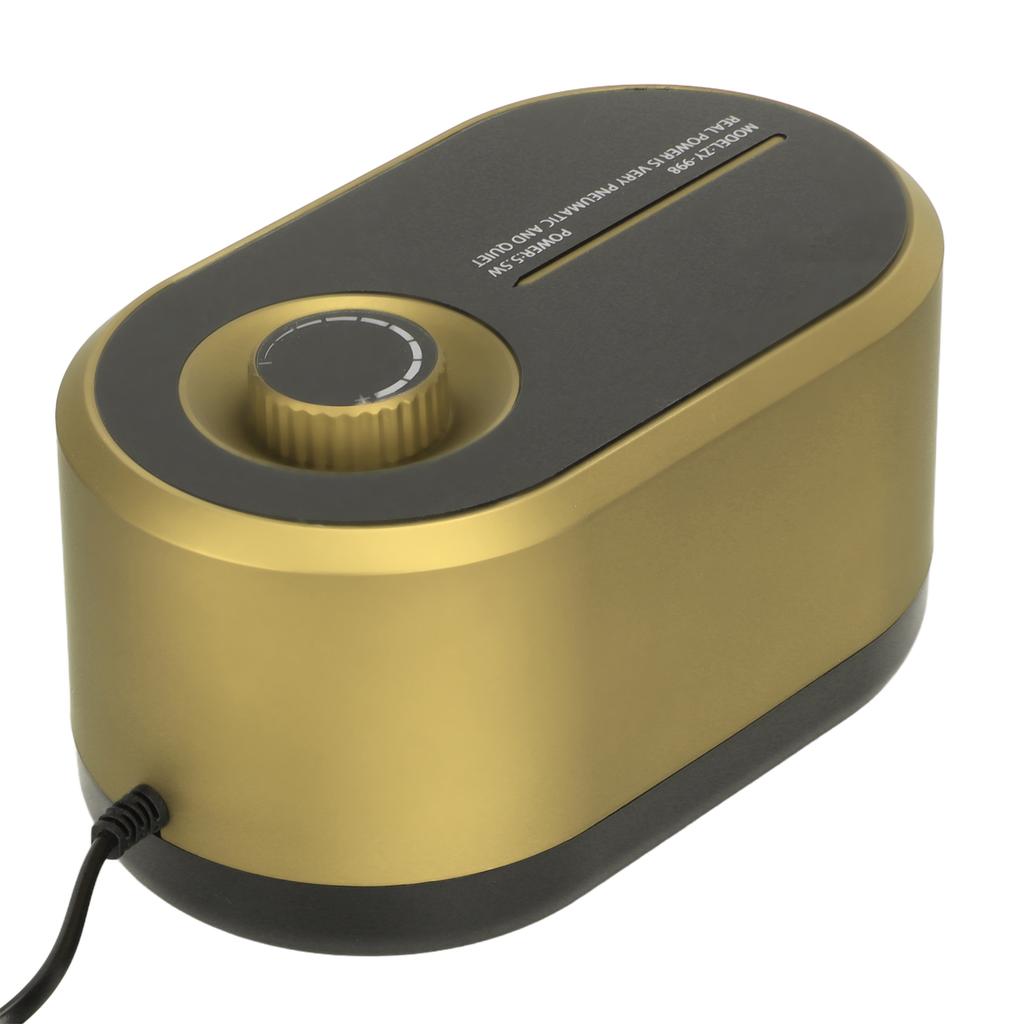 Aquarium Air Pump Ultra Quiet Operation Fish Tank Aerator for Aquarium Fish Tank Accessories Gold