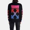 OFF WHITE Brushed Mohair Diag Arrows Logo Knit Sweater OMHA036E19B020241088