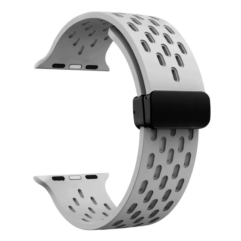 Siliconen band voor Apple watch band 49mm 45mm 44mm 42mm 46mm 40mm 41mm Armband Correa iWatch Series 11 9 8 10 SE 7 6 5 Ultra 2