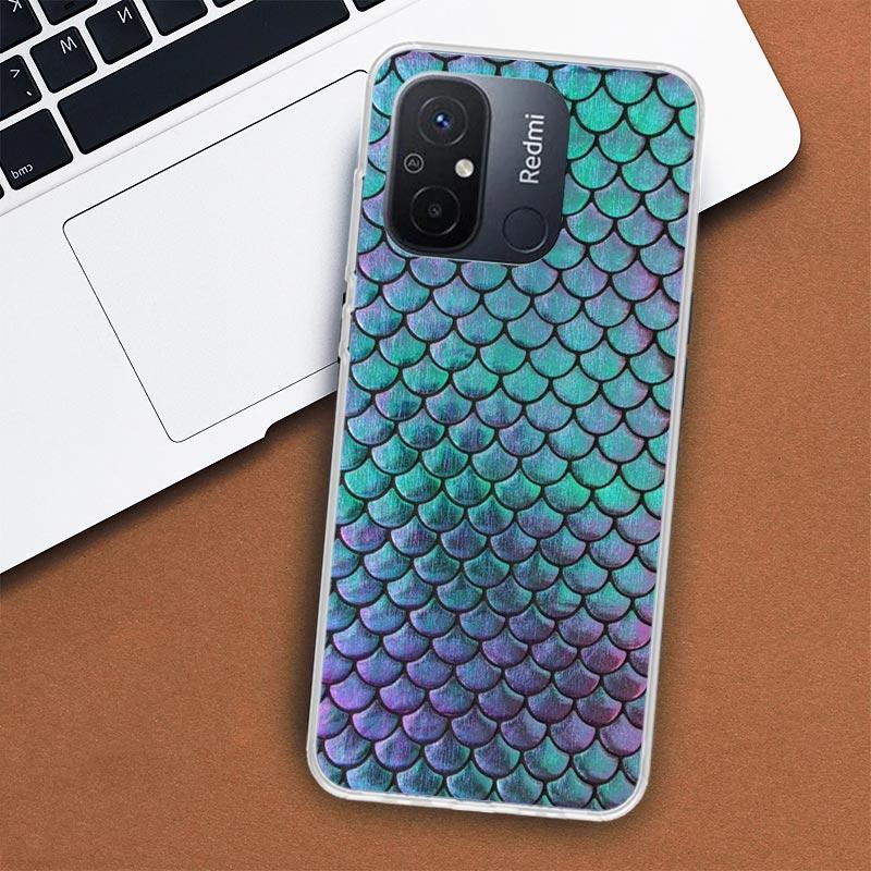 Pink Snake Skin Printing Drawing Phone Case For Xiaomi Redmi 12 13 12C 13C 14C 10 10C 10A 9 9C 9A 9T 8A 8 7A 7 6A 6 Pro K80 K70