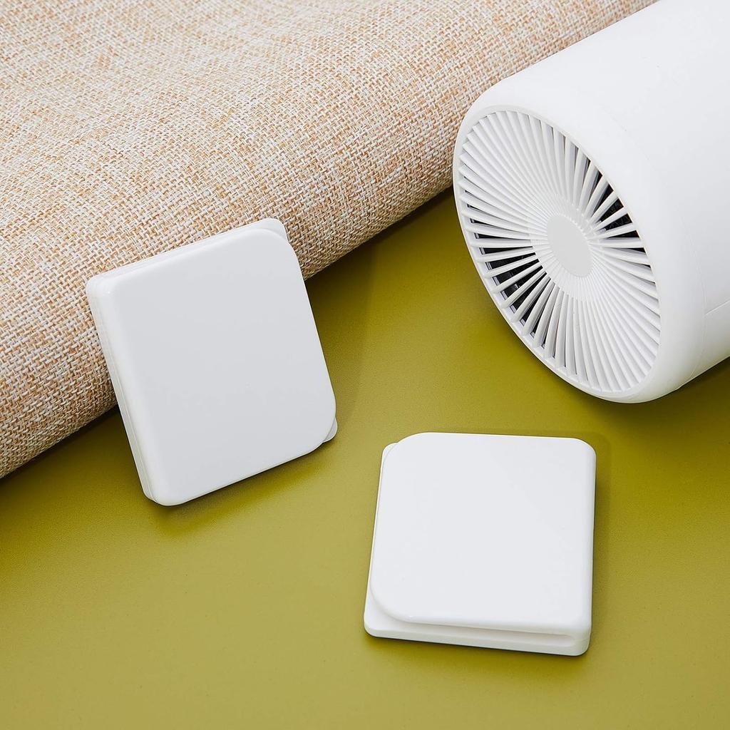 2/4/8Pcs Shower Curtain Clips Curtain Edge Retainers Curtain Holders Wind Fixed Hook Shower Curtain Clamp Bathroom Accessories