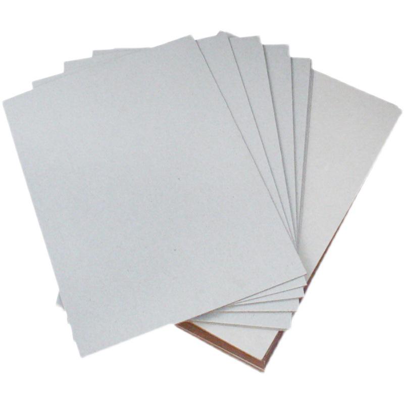 Double-Sided Grey Cardboard for DIY Model Making - A4, A3, and A2 Sizes