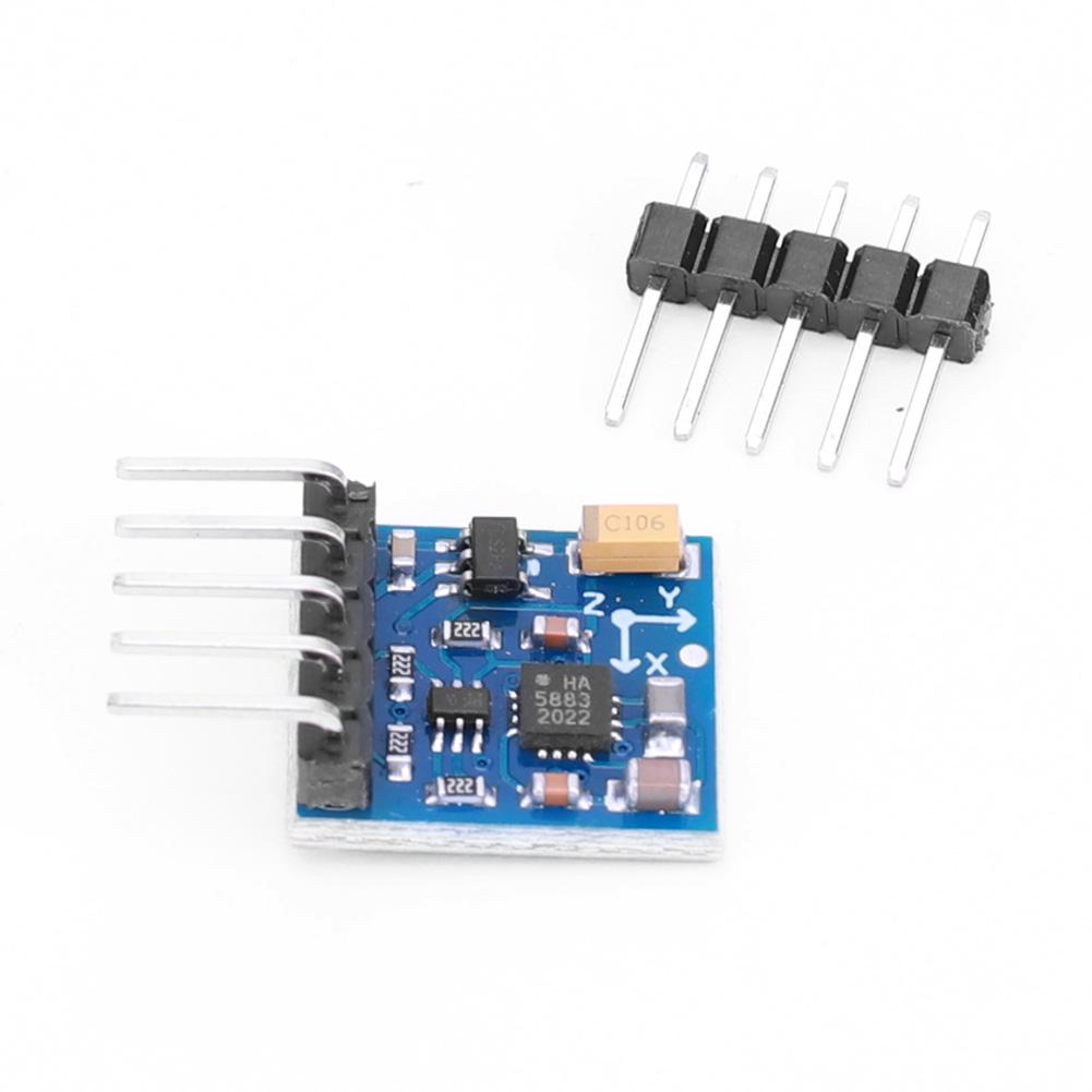 GY-271 Triple Axis Compass Magnetometer Sensor I2C IIC Electronic Compass Magnetic Sensor Module HMC5883L QMC5883L for Arduino