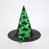 Halloween Black Witch Hat Oxford Fabric Witch Hat Party Gala Festive Pointed Witch Hat