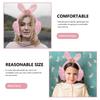 1pc Lovely Winter Earmuff Adorable Rabbit Ear Modeling Plush Warm Earmuff