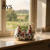 Plant Container for Bedroom Chicken Family Resin Planter, Cute Pot, Decorative Farmhouse Succulents Indoor Outdoor Decor Flower Pot Plants