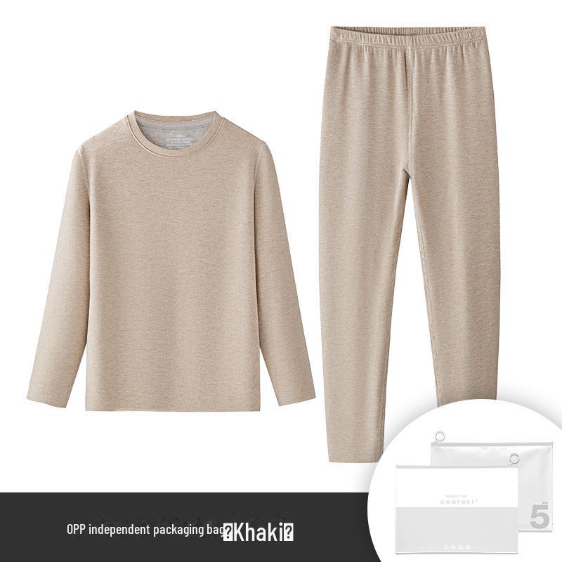 

[Содержит кашемир] Детский термокомплект Meiyabi из шелка с флисом - Осень/Зима 120