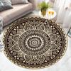 Living Room Round Carpet Nordic Bedroom Bedside Carpet Dirt Resistant Computer Chair Floor Mat