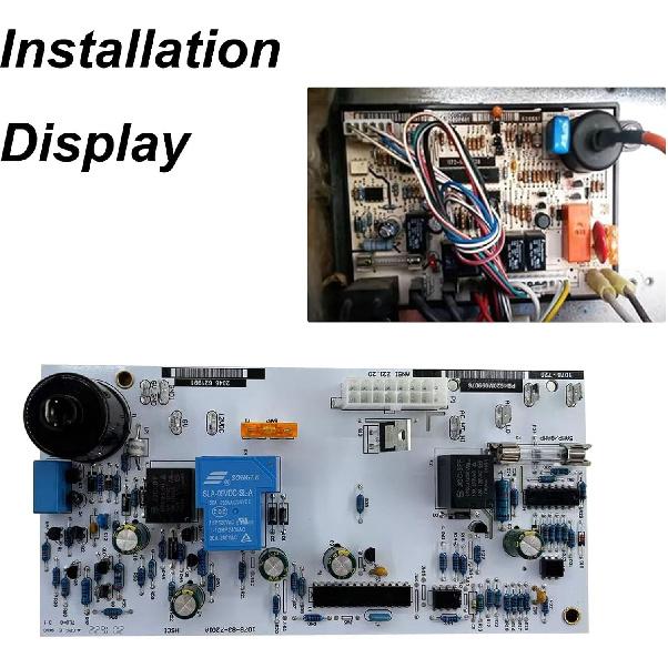 RV Refrigerator Power Control Board 621991001 Kit Replacement for N610 N611 N810 N811 Series 2-Way Control Board (Serials Number Below 9056491)