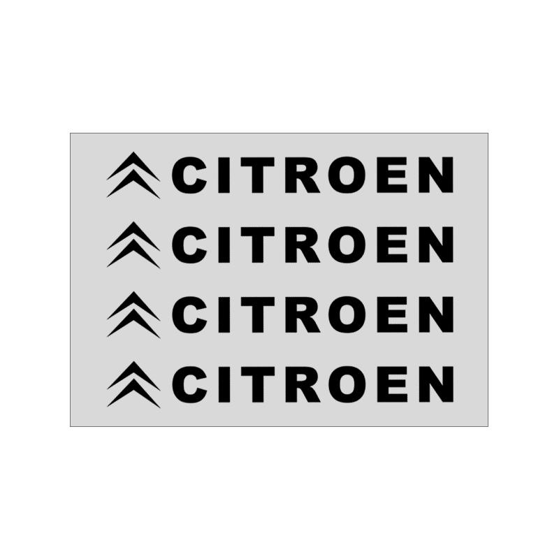 

For Citroen C1 C2 C3 C4 C5 C6 C8 C4L DS3 DS4 DS5LS DS6 Accessories Car Door Handle 3D Sticker Tire Rear View Mirror Badge Decal чорний