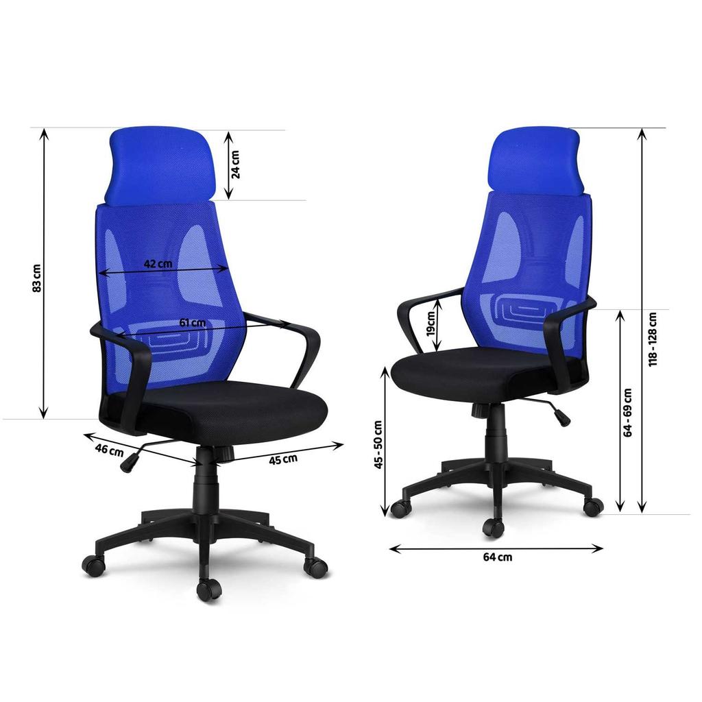 Praga Office Chair With Micro Mesh