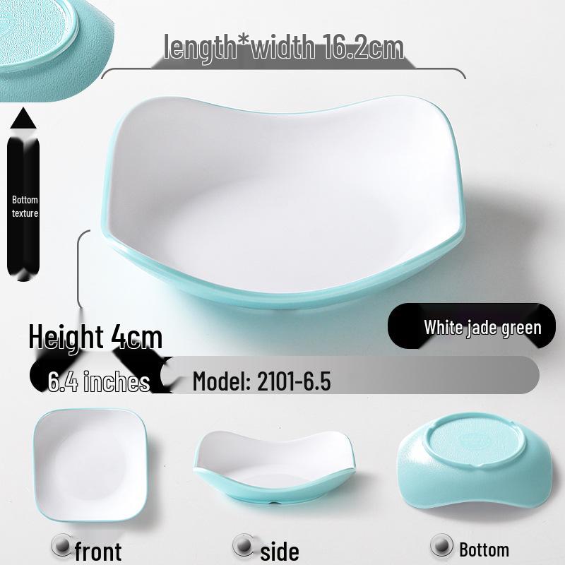 Melamine KTV Restaurant Snack & Dipping Plate - Creative Cold Dish, Imitation Porcelain