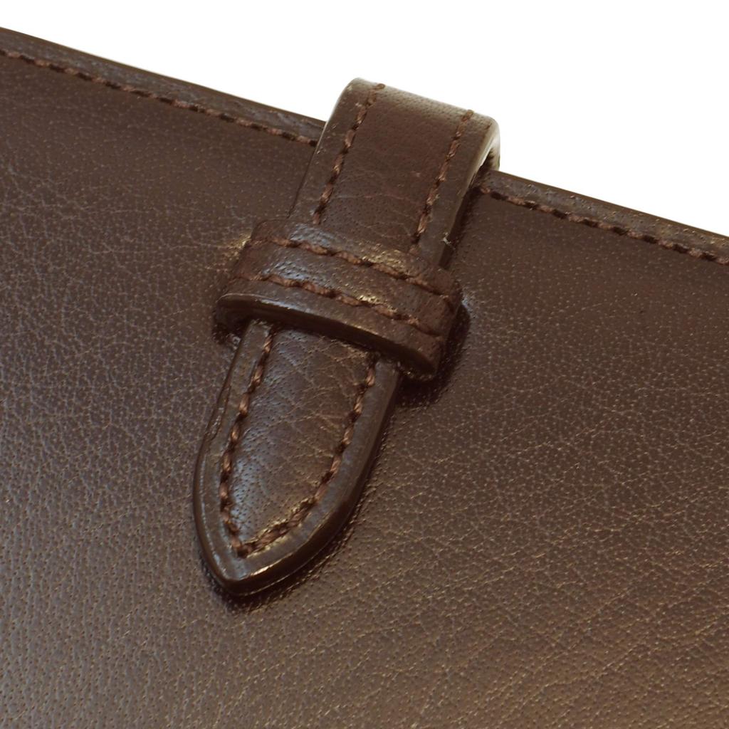 System Notebook Mini 6 Size Kasur Ring Diameter 13mm [Dark Brown] KR-3013-05