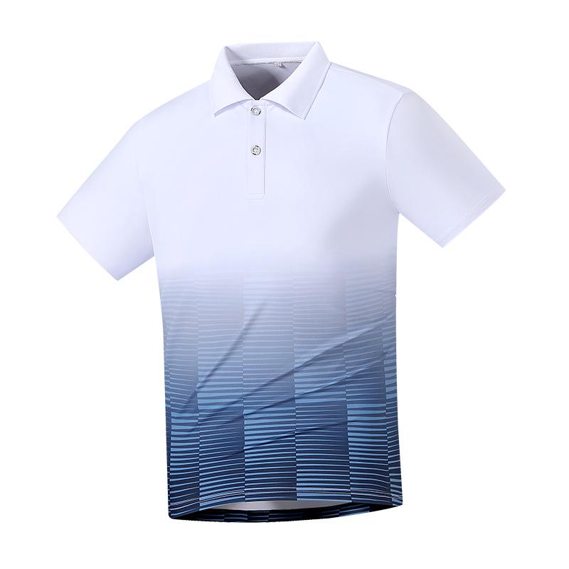 Unisex Breathable Quick-Dry Polo Shirt for Golf and Martial Arts