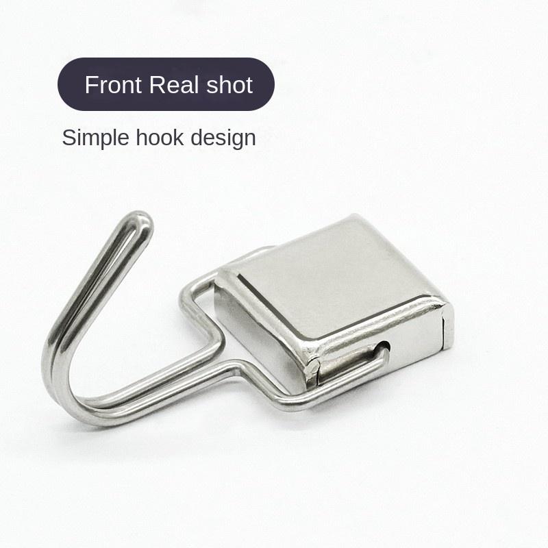 

10 шт. 180° поворотные квадратные магнитные крючки сверхпрочные магнитные подвесные крючки металлические крючки для холодильника горизонтальные неодимовые магнитные