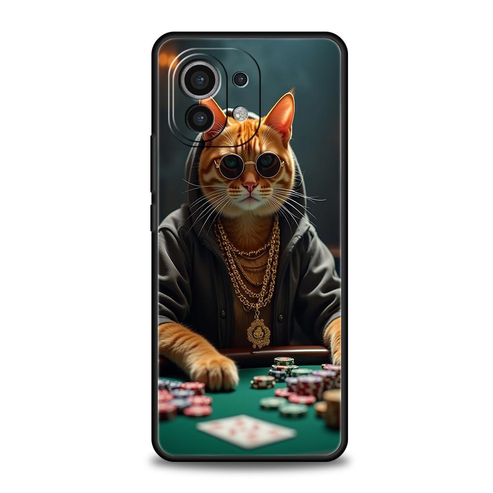 

Phone Case Cover for Xiaomi Mi 17 15 14 13 12 11 Ultra 15T 14T 13T 12T 11T Pro Lite 5G Soft TPU Capas Money Cat Fundas Capas Bag Xiaomi 14 Pro